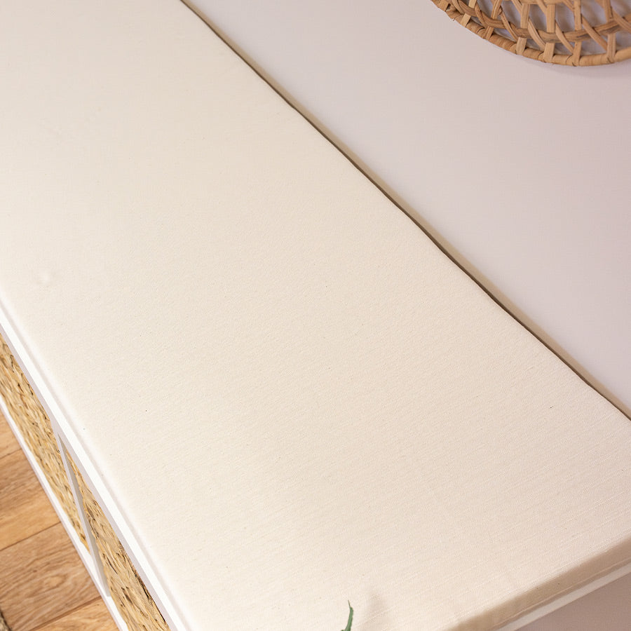 Nahaufnahme des Canvas-Stoffes
