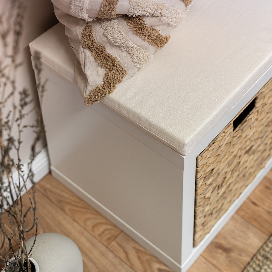 Nahaufnahme der Polsterauflage für 2er-Kallax