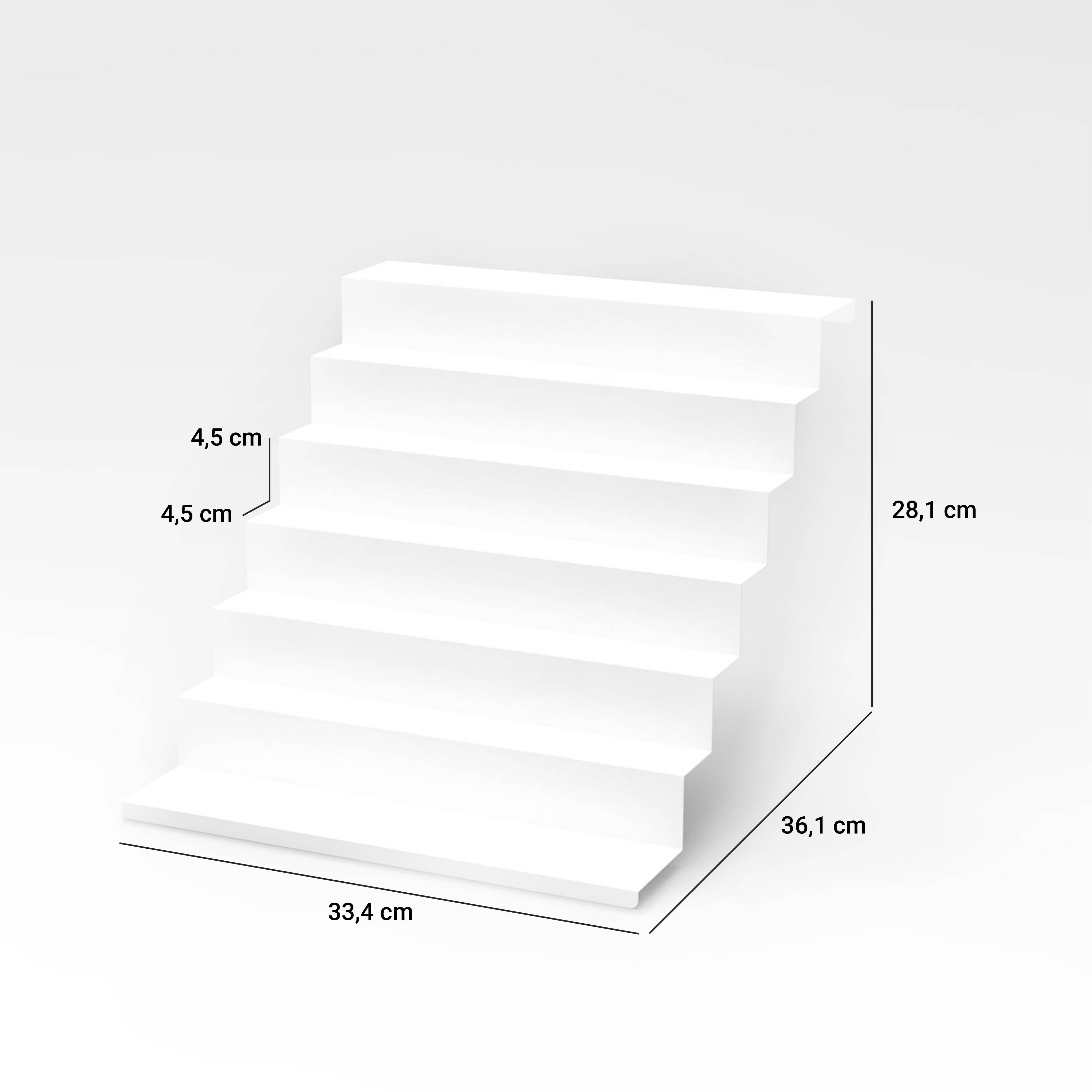 Perfekter Regaleinsatz für Tonie Figuren in der Größe 33 cm x 28 cm