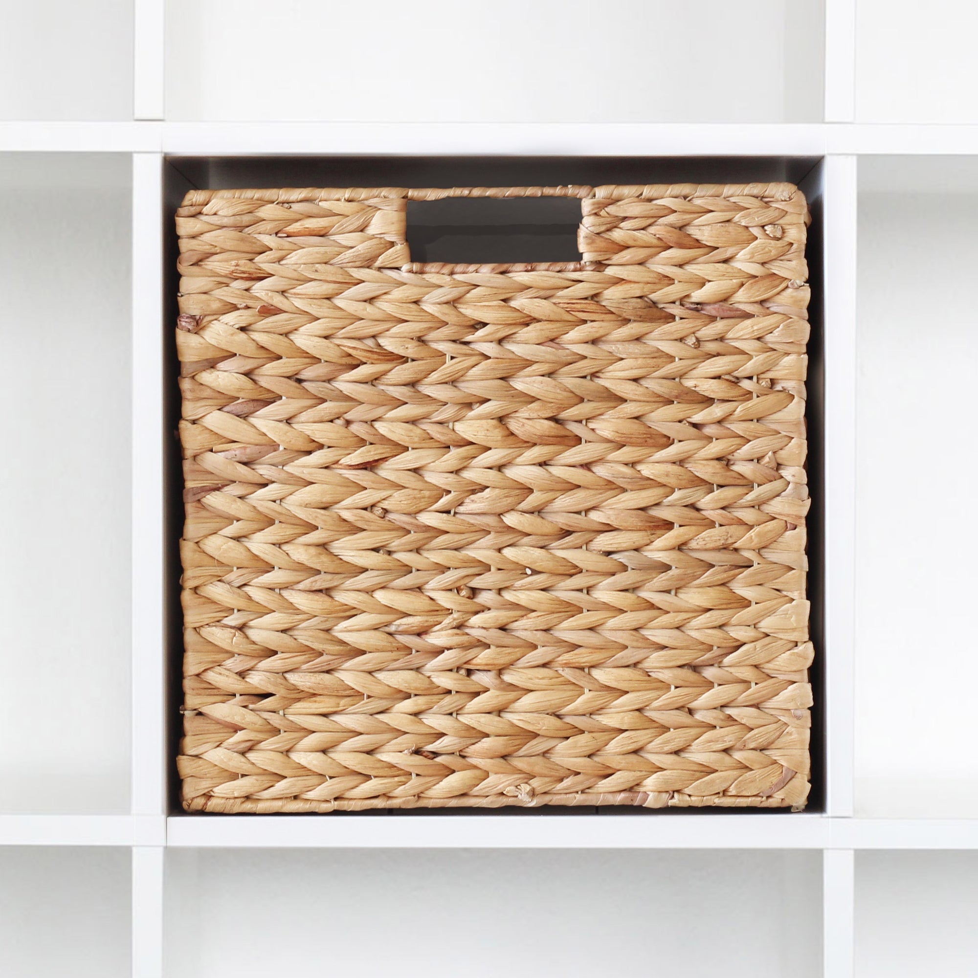 1 Aufbewahrungskorb aus Wasserhyazinthe