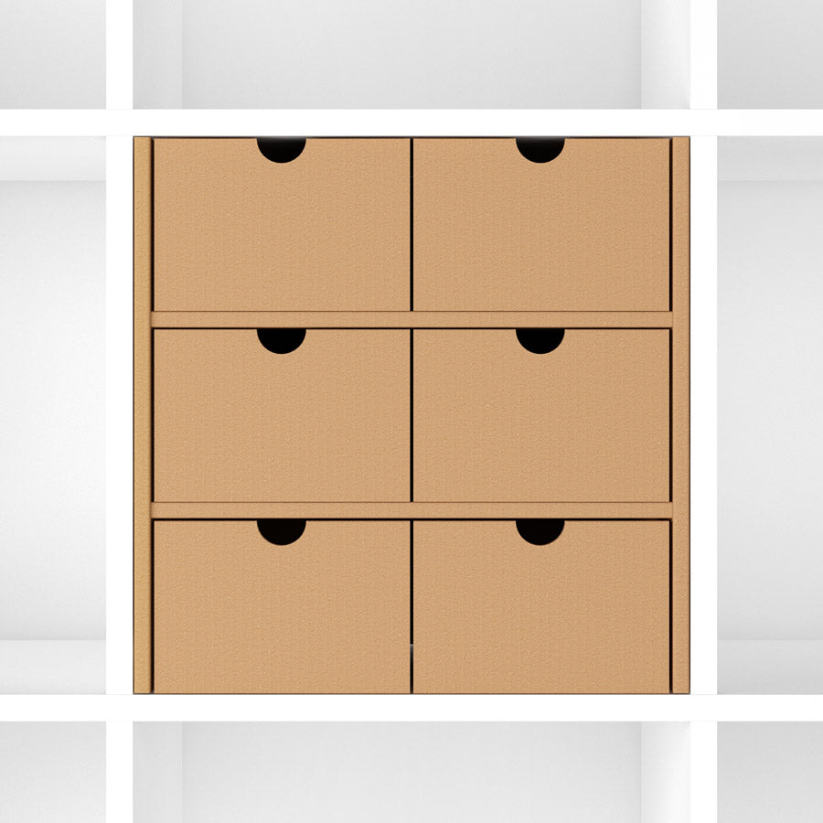 Kallax Schubladen aus Pappe