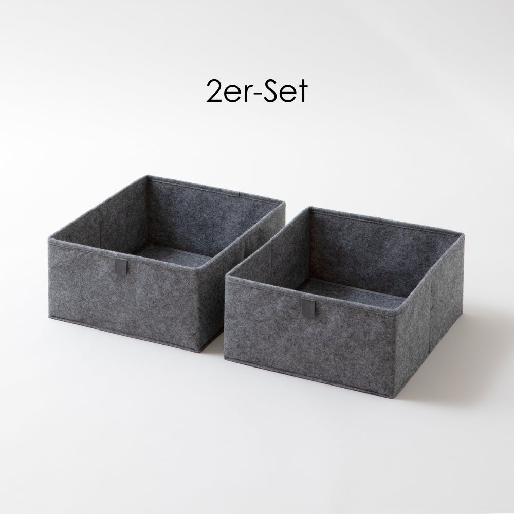 Kallax Boxen aus Filz ½ Fach
