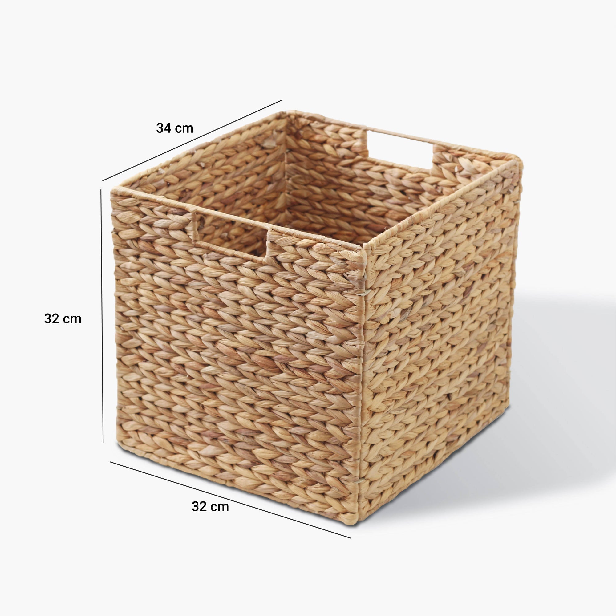 Handgeflochtener und stabiler IKEA Kallax Korb